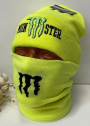 Шапка + шарф 2в1