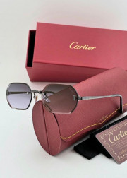 Набор женские солнцезащитные очки, коробка, чехол + салфетки