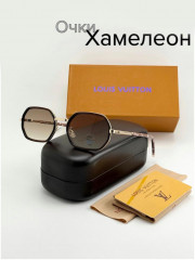 Набор женские солнцезащитные очки, коробка, чехол + салфетки