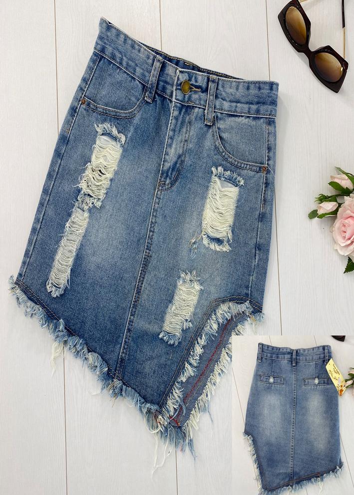 Джинсовая юбка #20742351