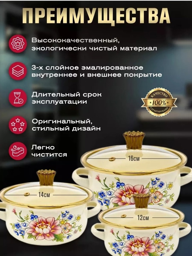 Набор кастрюль 22984121