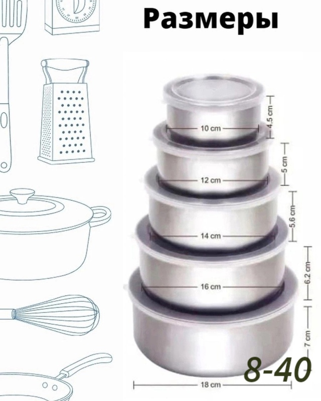 Набор мисок 23023365