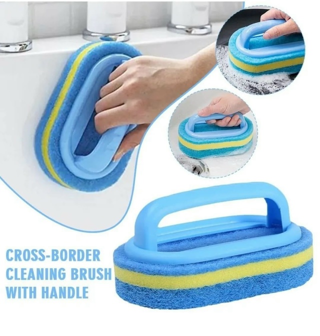 Щетка для мытья посуды с губкой 23026127