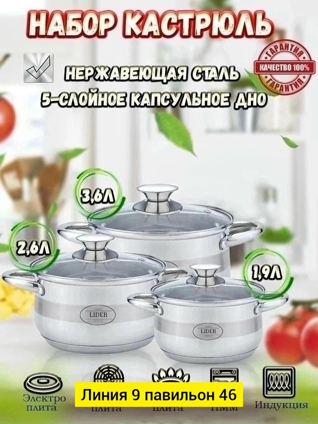 Набор кастрюли 23066903