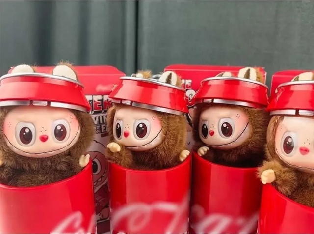 Мягкий и пушистый Лабубу Кока Кола 23086746