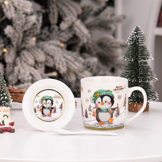 Подарочный набор кружка с ложкой 23098348