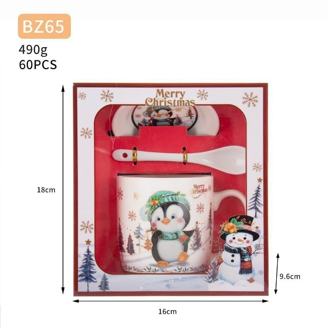 Подарочный набор кружка с ложкой 23098348