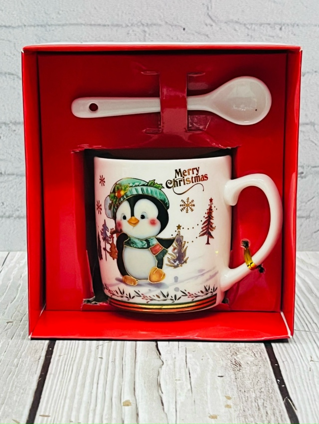 Подарочный набор кружка с ложкой 23098408