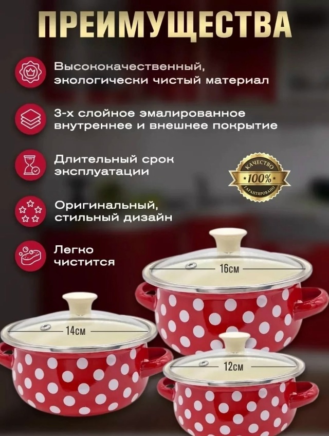 Набор кастрюли 23117202